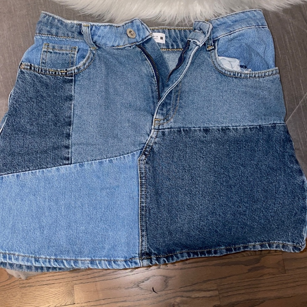 Denim skirt